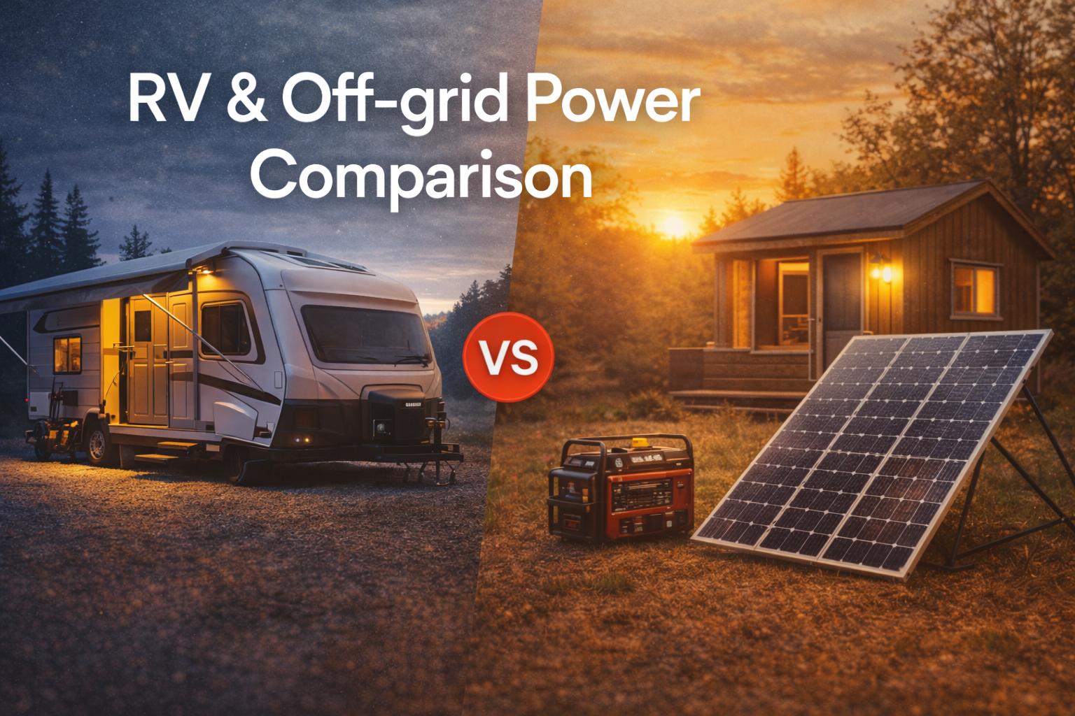 LiFePO₄ vs Lead-acid Batteries: RV & Off-grid Power Comparison (2025 Guide)