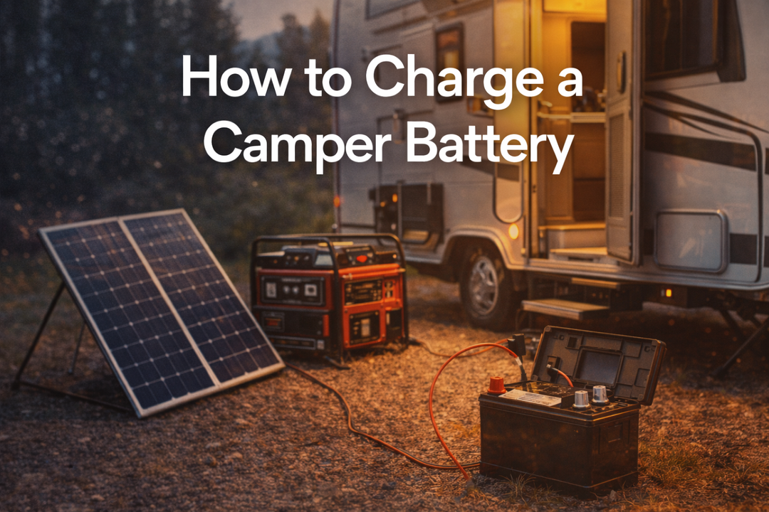 [Complete Guide] How to Charge a Camper Battery