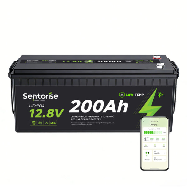 12V 200Ah Standard Bluetooth LiFePO4 Battery