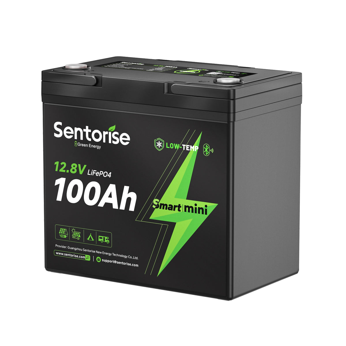 12V 100Ah SuperMini Bluetooth LiFePO4 Battery Main image