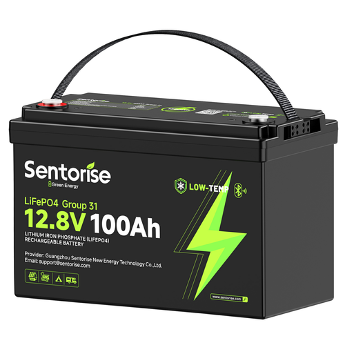 12V 100Ah Group 31 Bluetooth LiFePO4 Battery