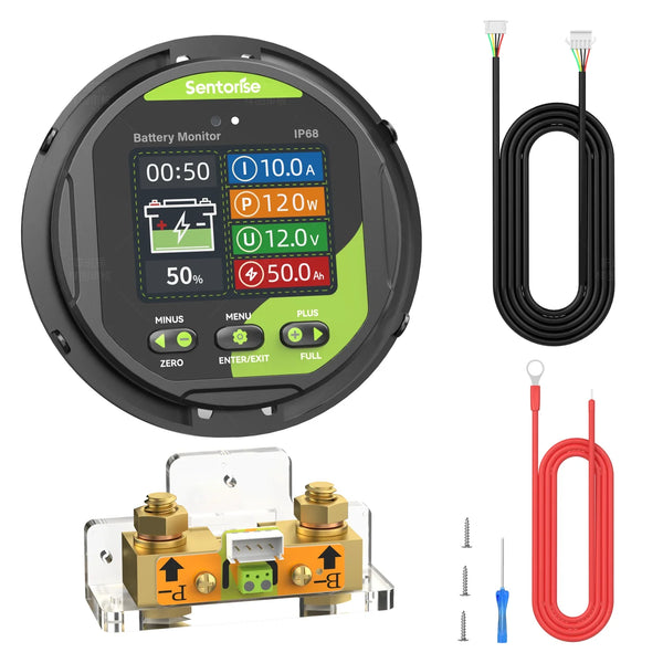 Sentorise 500A IP68 Battery Monitor for 8-100V Systems alternative product view